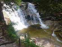 Lanovka - Celnice - pod Voseckou boudou - Krakono�ova sn�dan� - Mumlavsk� vodop�dy