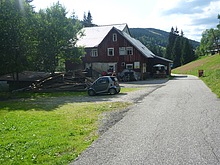 Z Harrachova na Dvora�ky a zp�t p�es Mumlavsk� vodop�dy