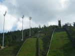 New illumination of large ski jumps