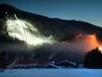There are perfect snow conditions for winter sports in Harrachov