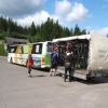 Giant Mountains cycle buses in operation
