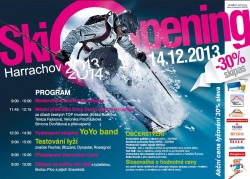 Winter season in Harrachov will be open as early as on Thursday, 12.12. 2013