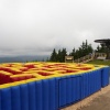 The biggetst inflateble maze on the top of ertova hora