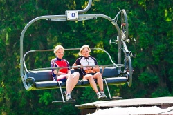 Summer operation of Harrachov cableway