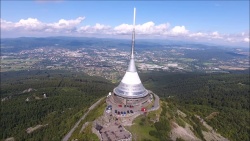 Liberec - a city surrounded by mountains