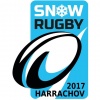 Rugby in the snow - unusual show