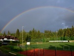Football Field With Artificial Grass (foto 1)