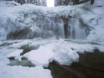 Mumlavsk vodopdy zima - Mumlava Waterfall (foto 1)