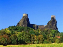 Hrad Trosky Rovensko pod troskami